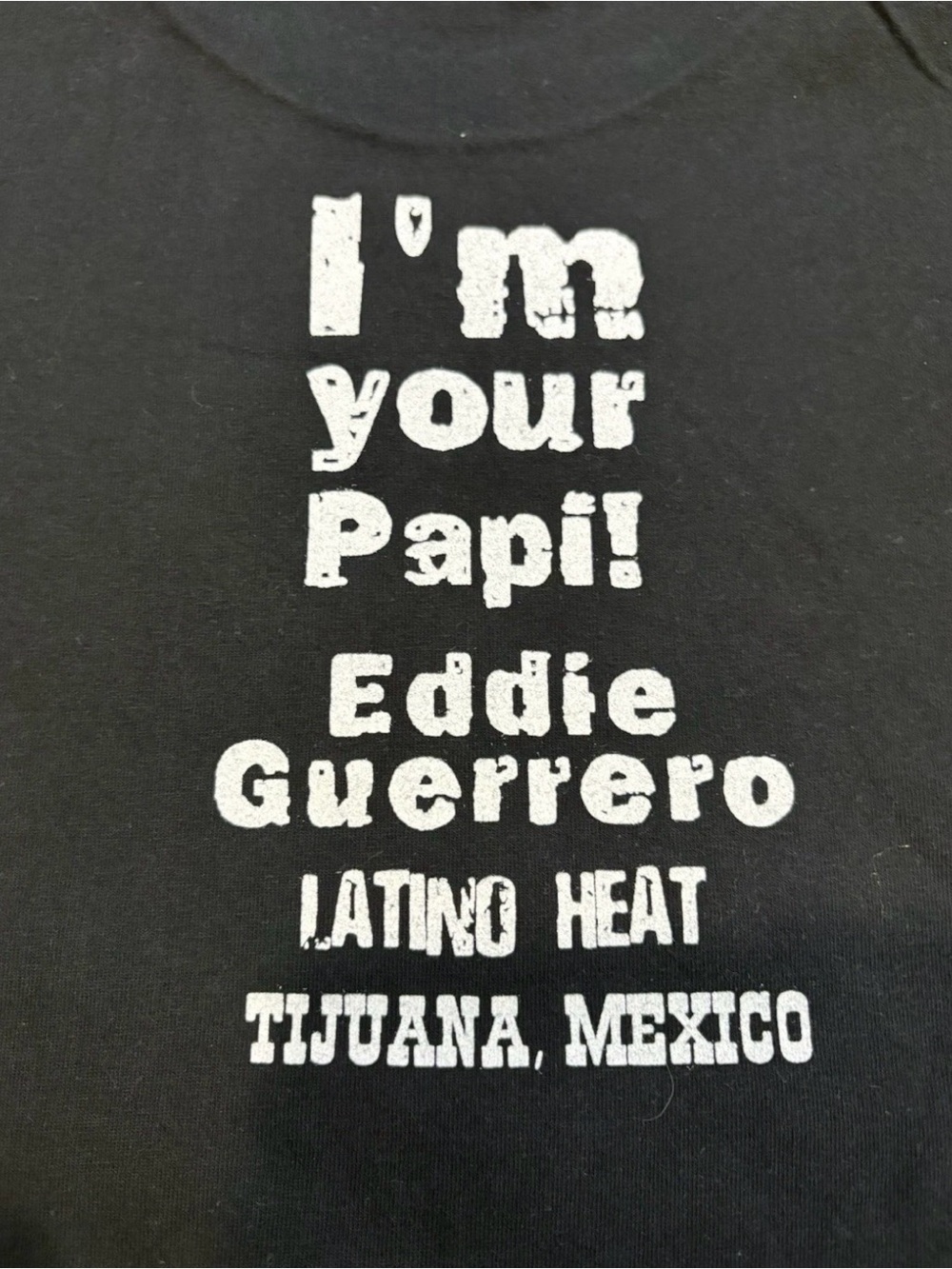 Vintage WWE Eddie Guerrero T-Shirt Size XL I’m Your Papi Wrestling Tribute Tee - Picture 4 of 7